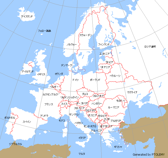 総合旅行業務取扱管理者 海外地理対策 過去に出題された地名を地図上で覚える イタリア フランス スペイン ドイツ Bizconsul Office